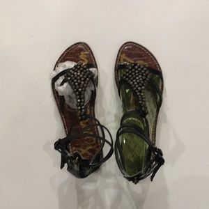 Same Edelman strap flats